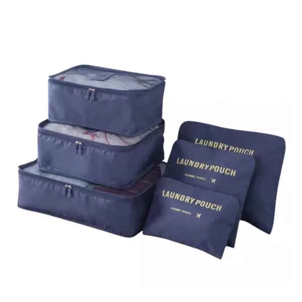 Kit 6 Bolsas Organizadoras (Compre 3 Leve 6) - Essential Bag