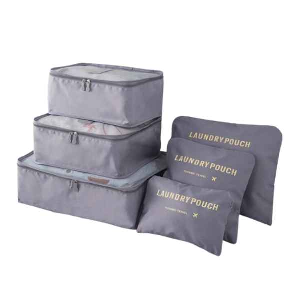 Kit 6 Bolsas Organizadoras (Compre 3 Leve 6) - Essential Bag